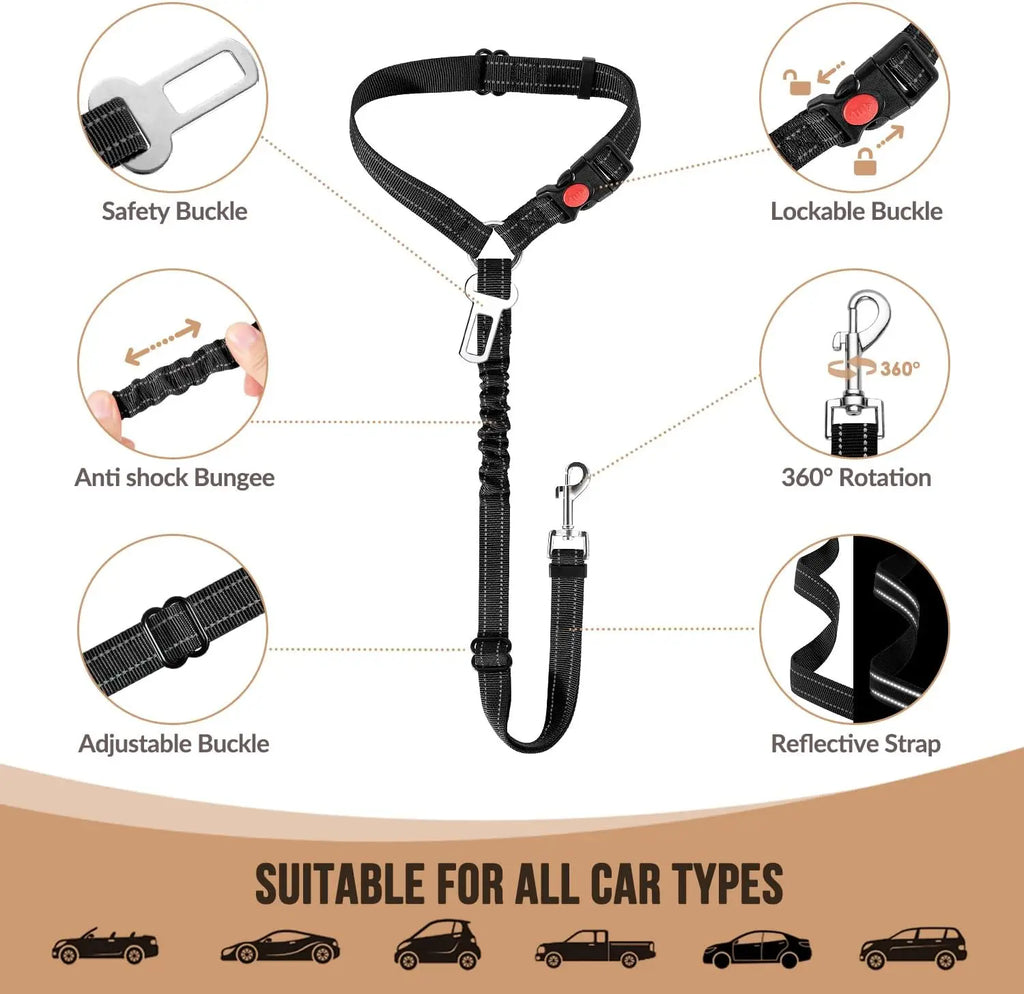 PetDrive™ Safety Dog Seat Belt